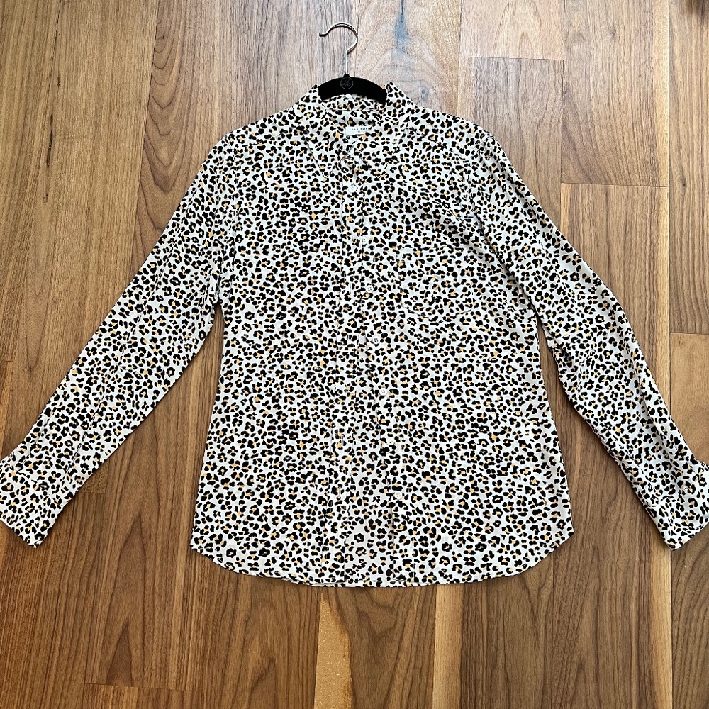 Equipment Femme Long Sleeve Sz Small